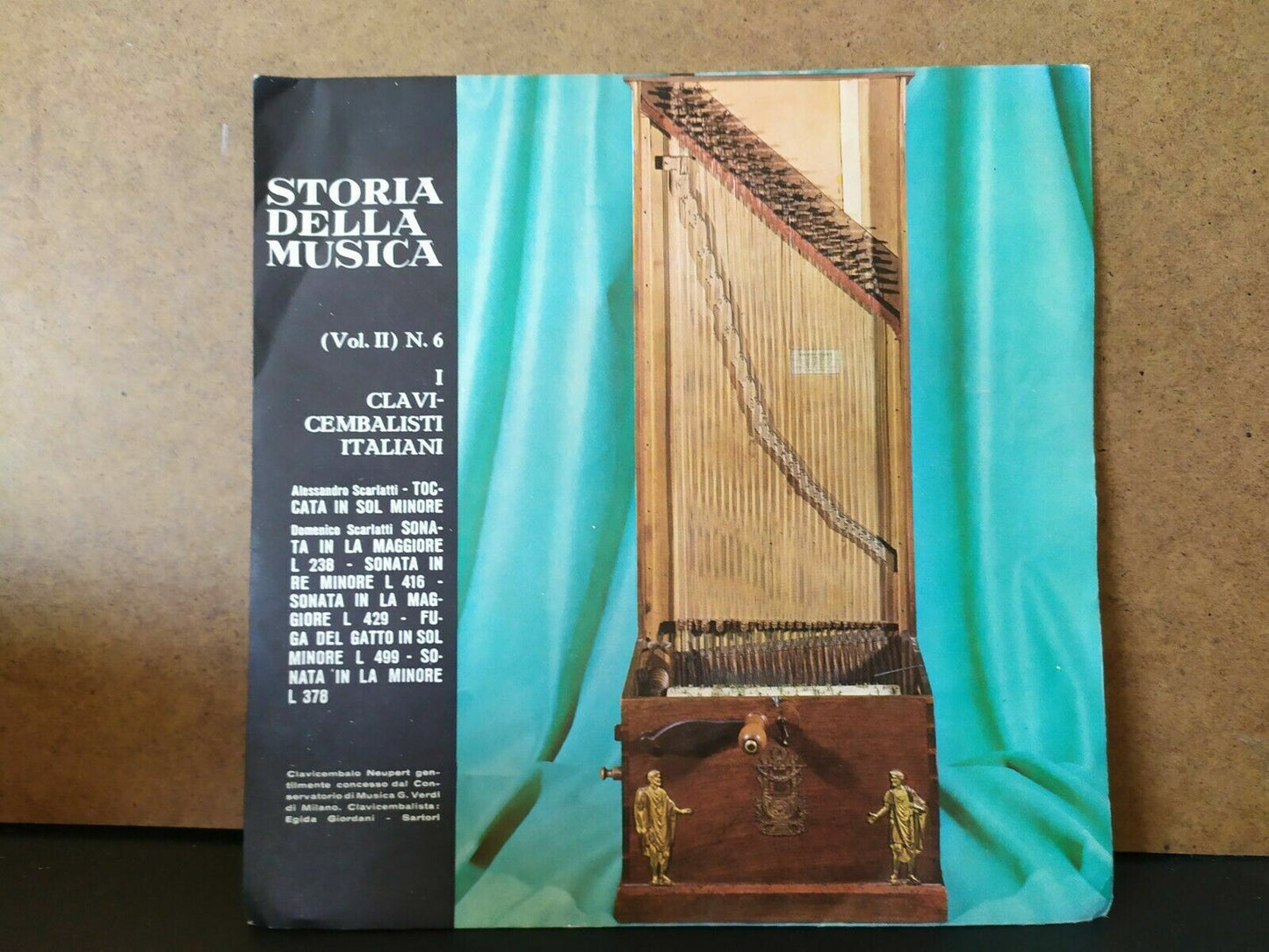 History of Music Vol. II N.6 / Italian harpsichordists