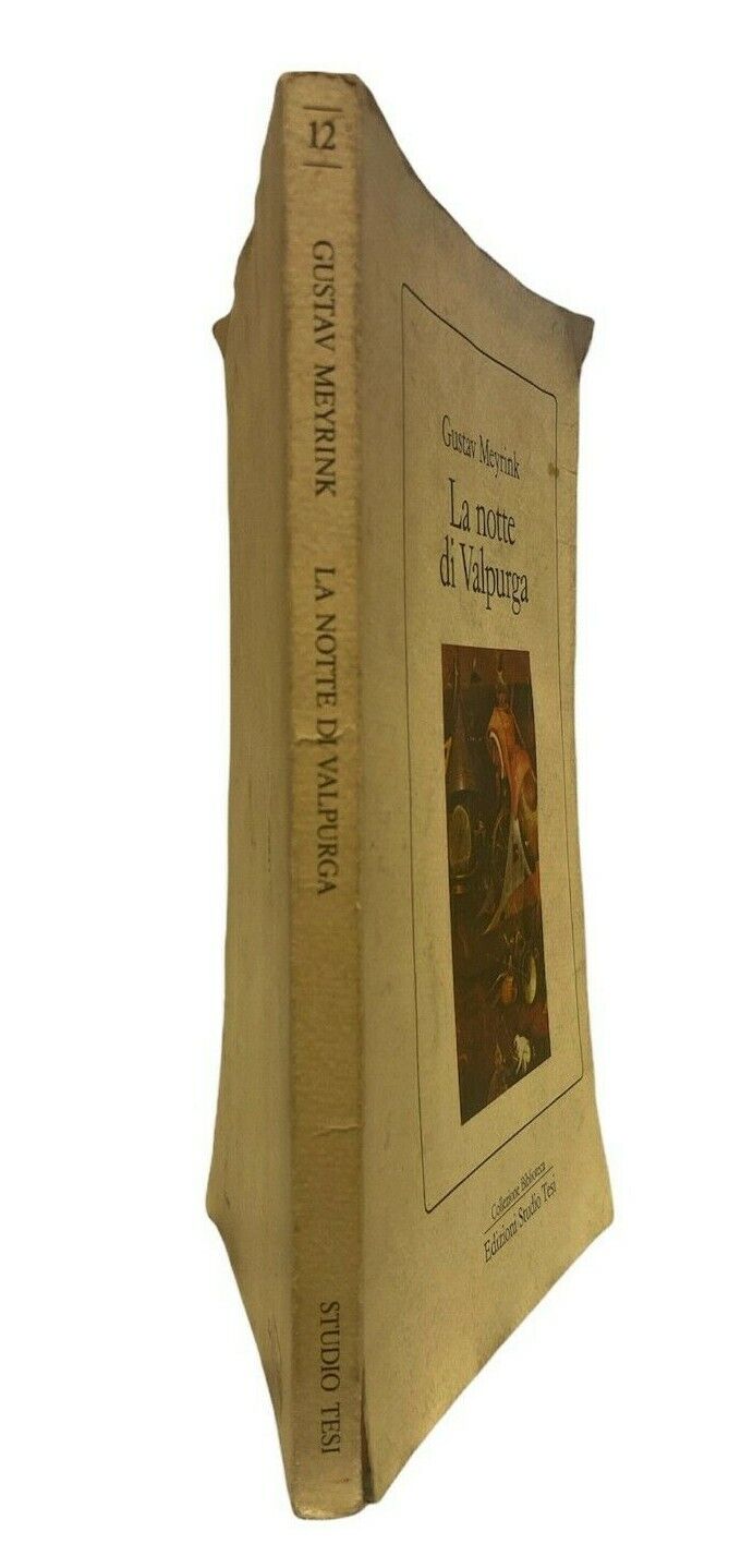 Livres - G. Meyrink - La Nuit de Walpurgis