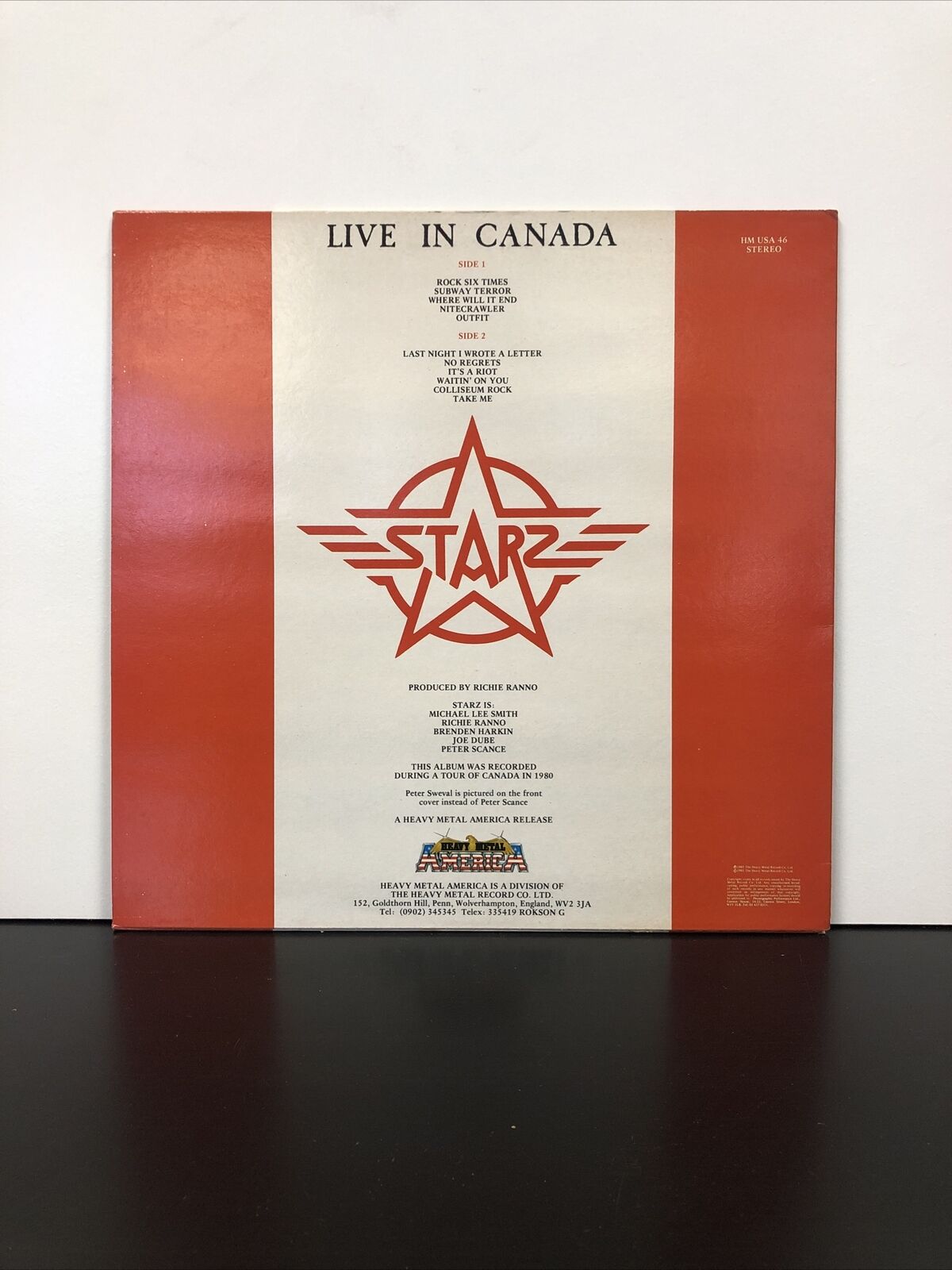 Starz en direct au Canada