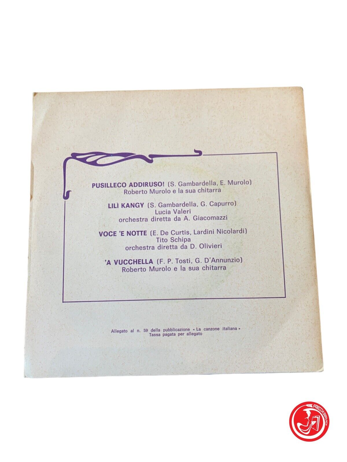 Neapolitan Song - N° 9