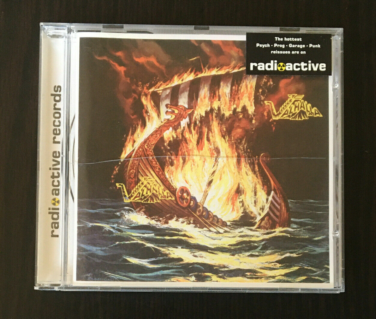 Enregistrements radioactifs sur CD