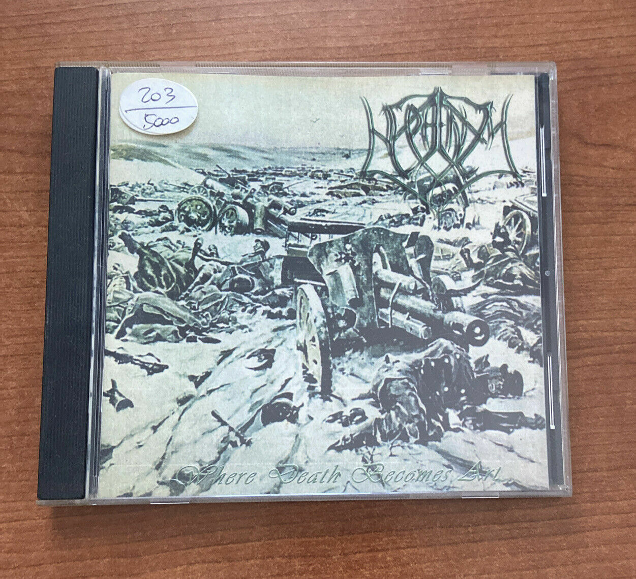 CD NEPHENZY OÙ LA MORT DEVIENT ART