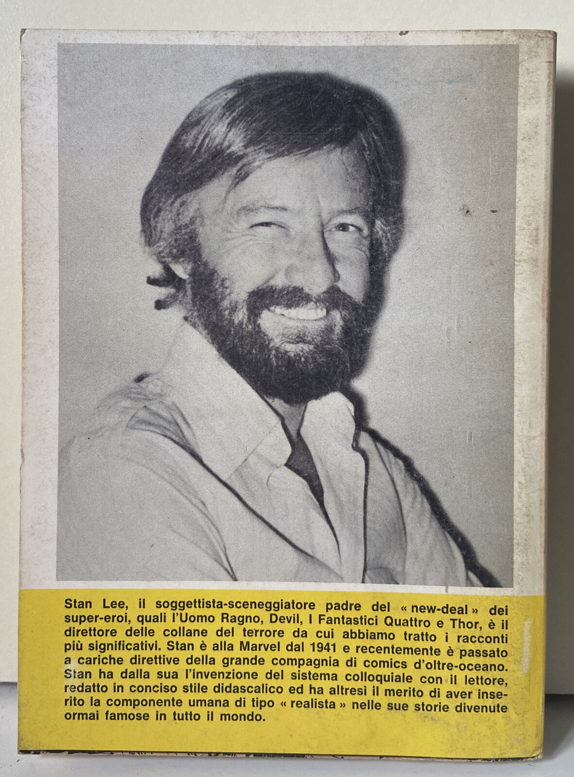 Horror-noir IL VOLTO DEL TERRORE Stan Lee edit. Corno1974