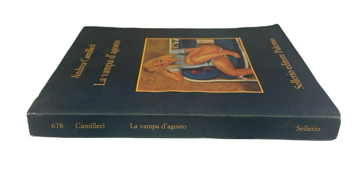 Libri - Camilleri - La vampa d'agosto