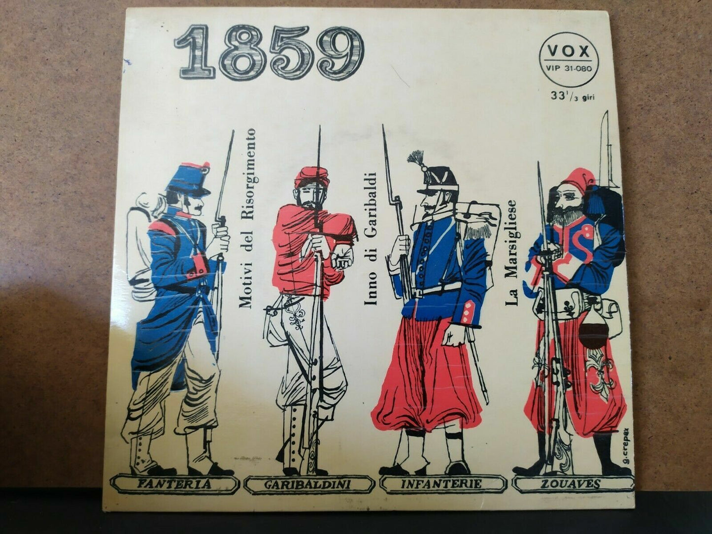 Chœur d'harmonie de la Compagnie du Tramway de Milan dir. Franco Lizzio / 1895