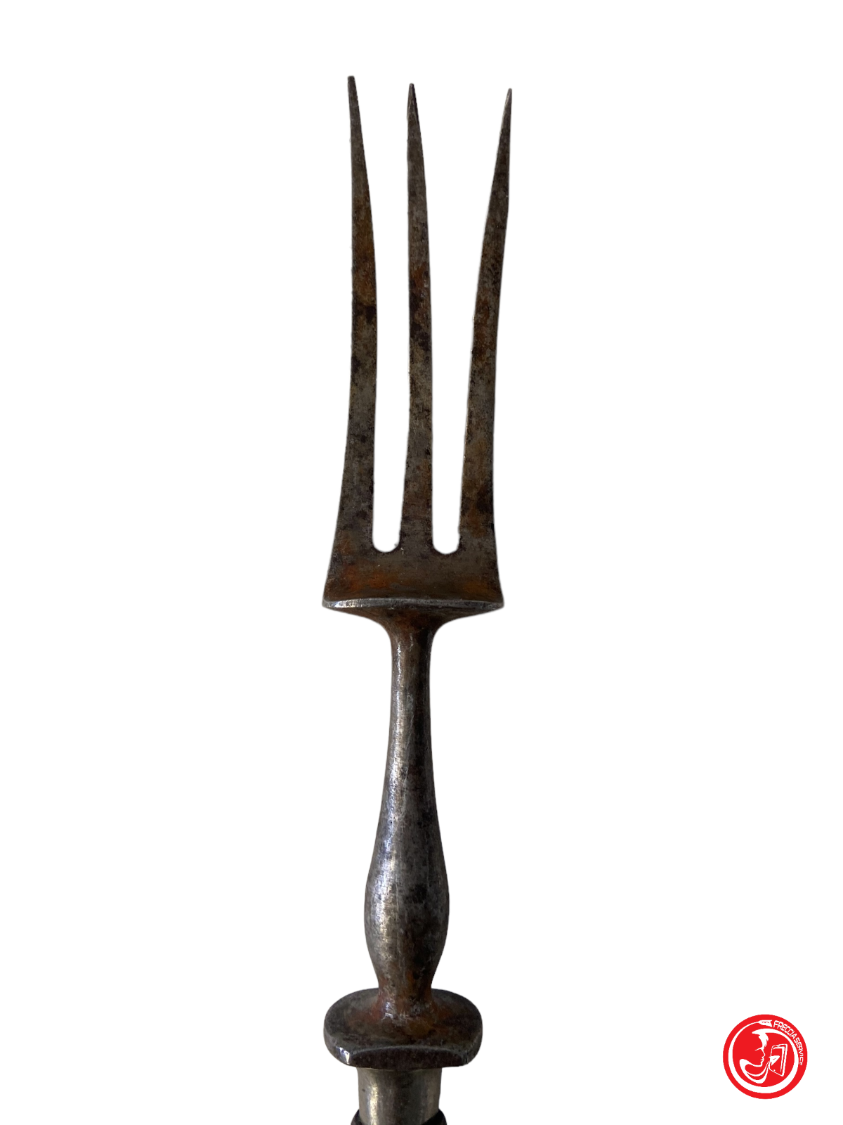 Fourchette ancienne à trois dents