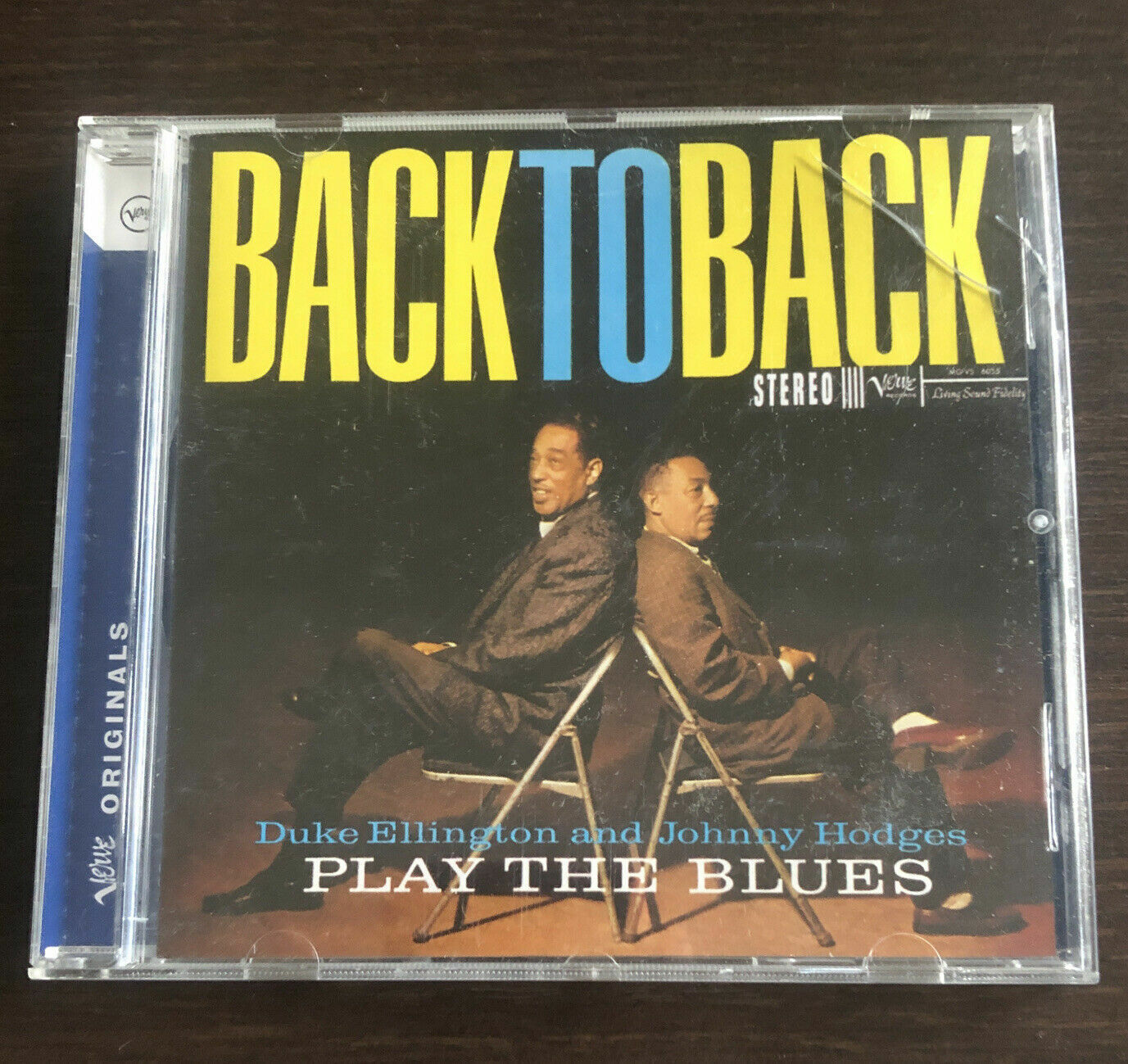 DUKE ELLINGTON JOHNNY HODGES Back to back - Play the blues cd