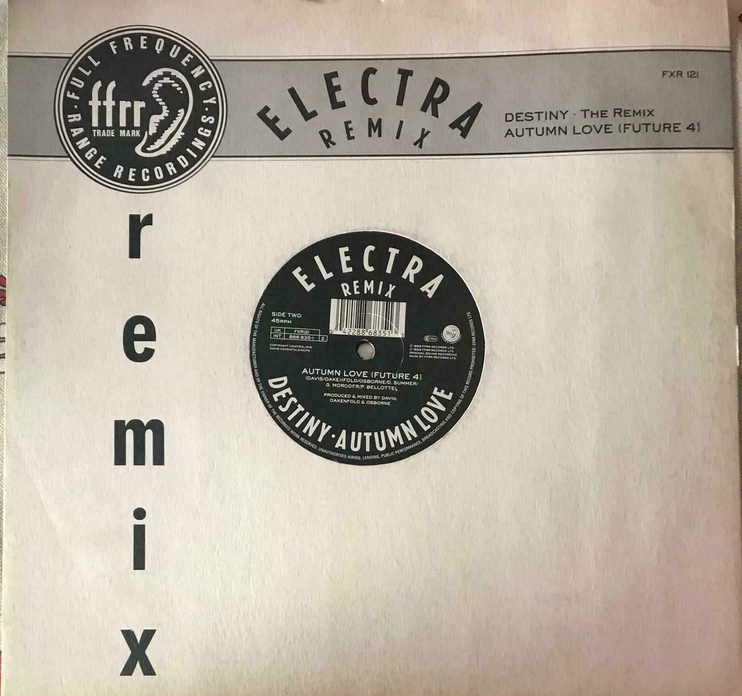 Electra – Destiny (The Remix) / Autumn Love