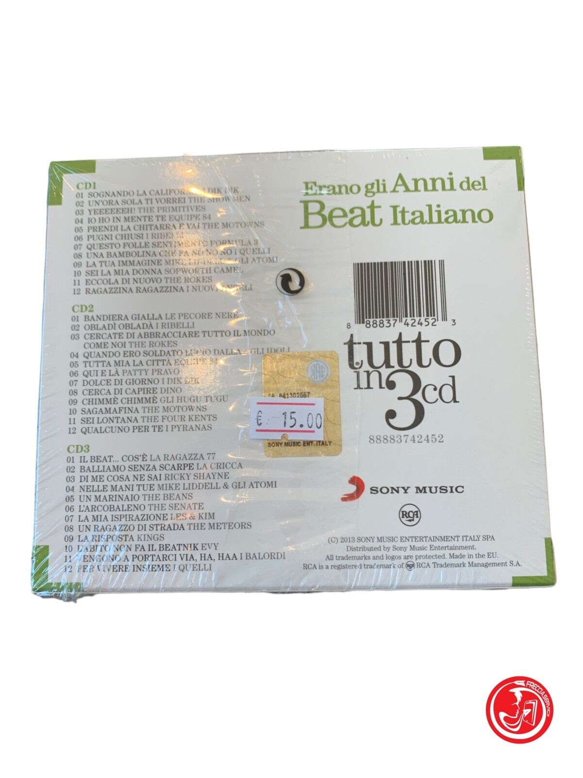 Beat Italiano - Tutto In 3 CD