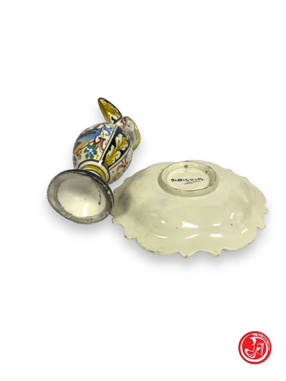 Albisola ceramic cruet