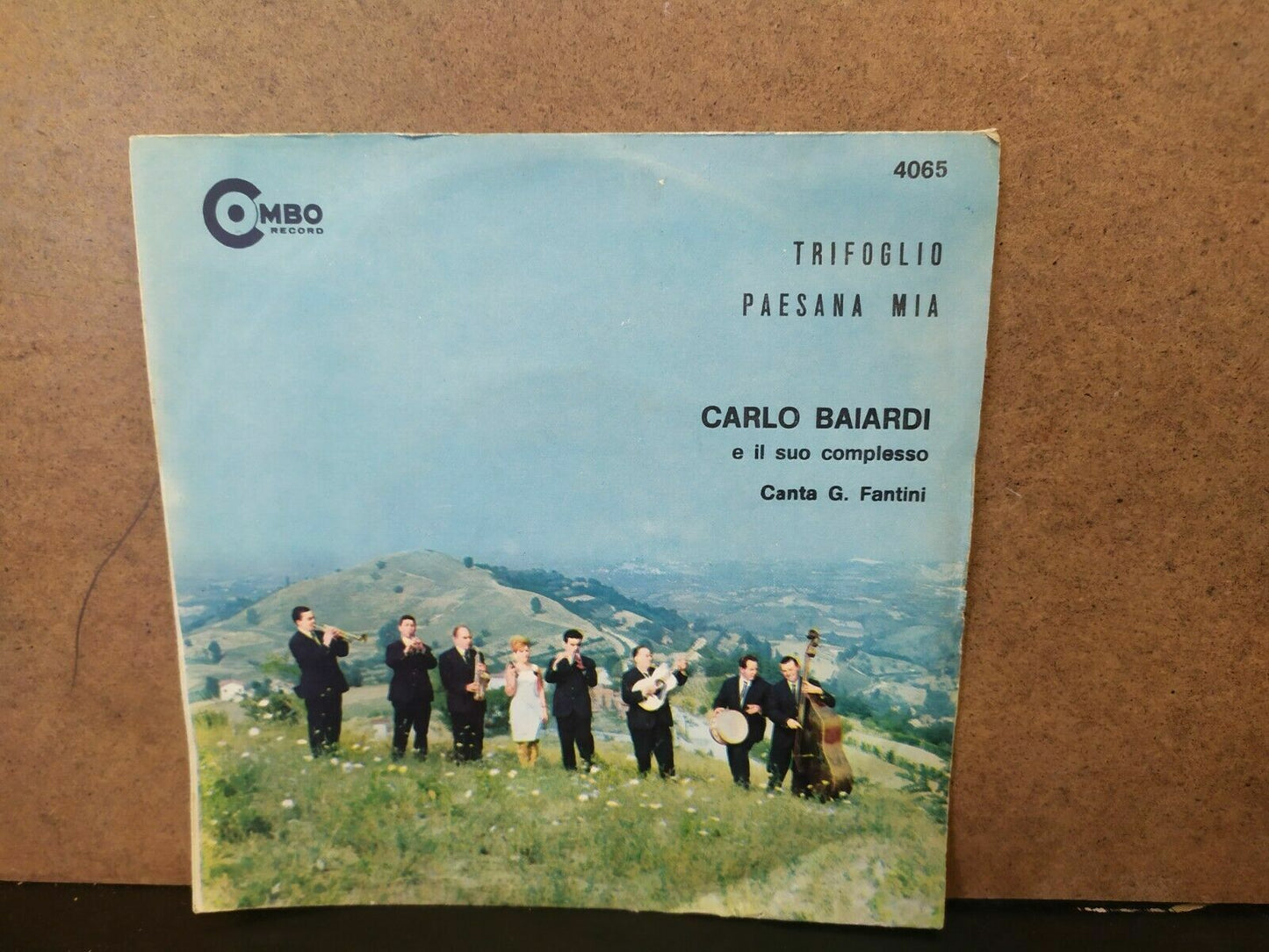 Carlo Baiardi et son ensemble chantent G. Fantini* – Trifoglio / Paesana Mia