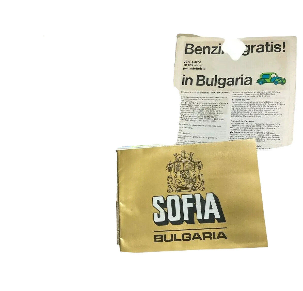 Brochures anciennes - Voyages - Bulgarie