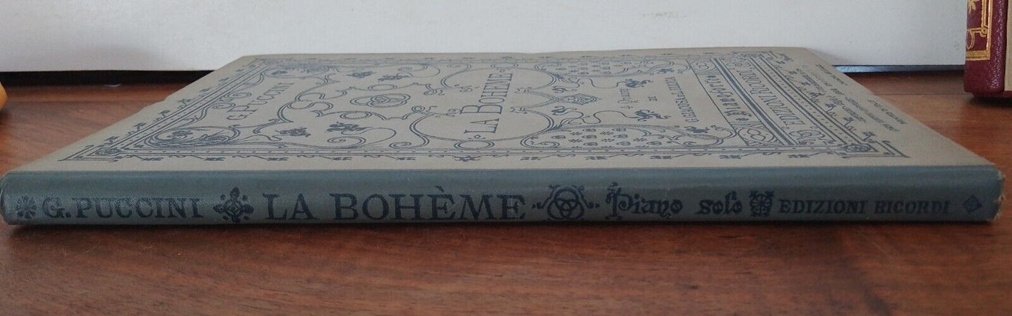 La Bohème, G. Puccini, Ed. Ricordi 1898
