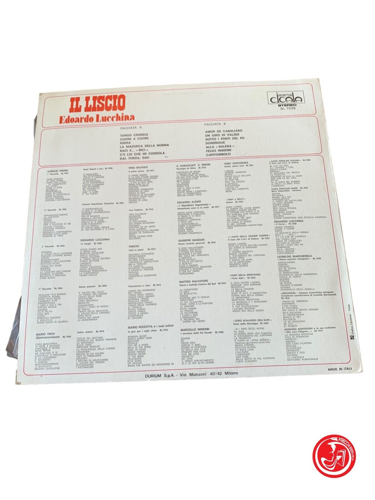 Edoardo Lucchina - Le Liscio