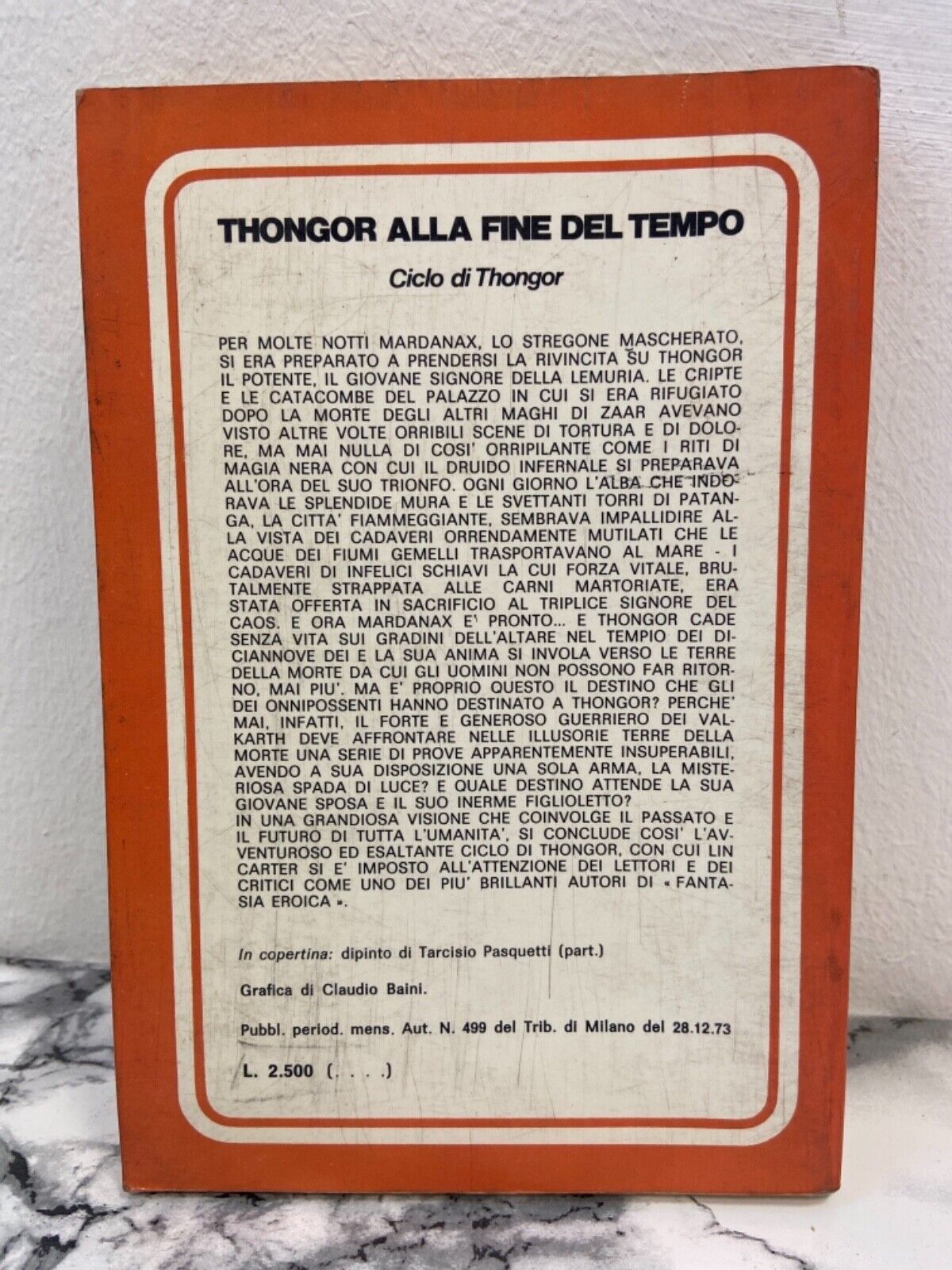 Lin Carter - Thongor - Alla fine del mondo