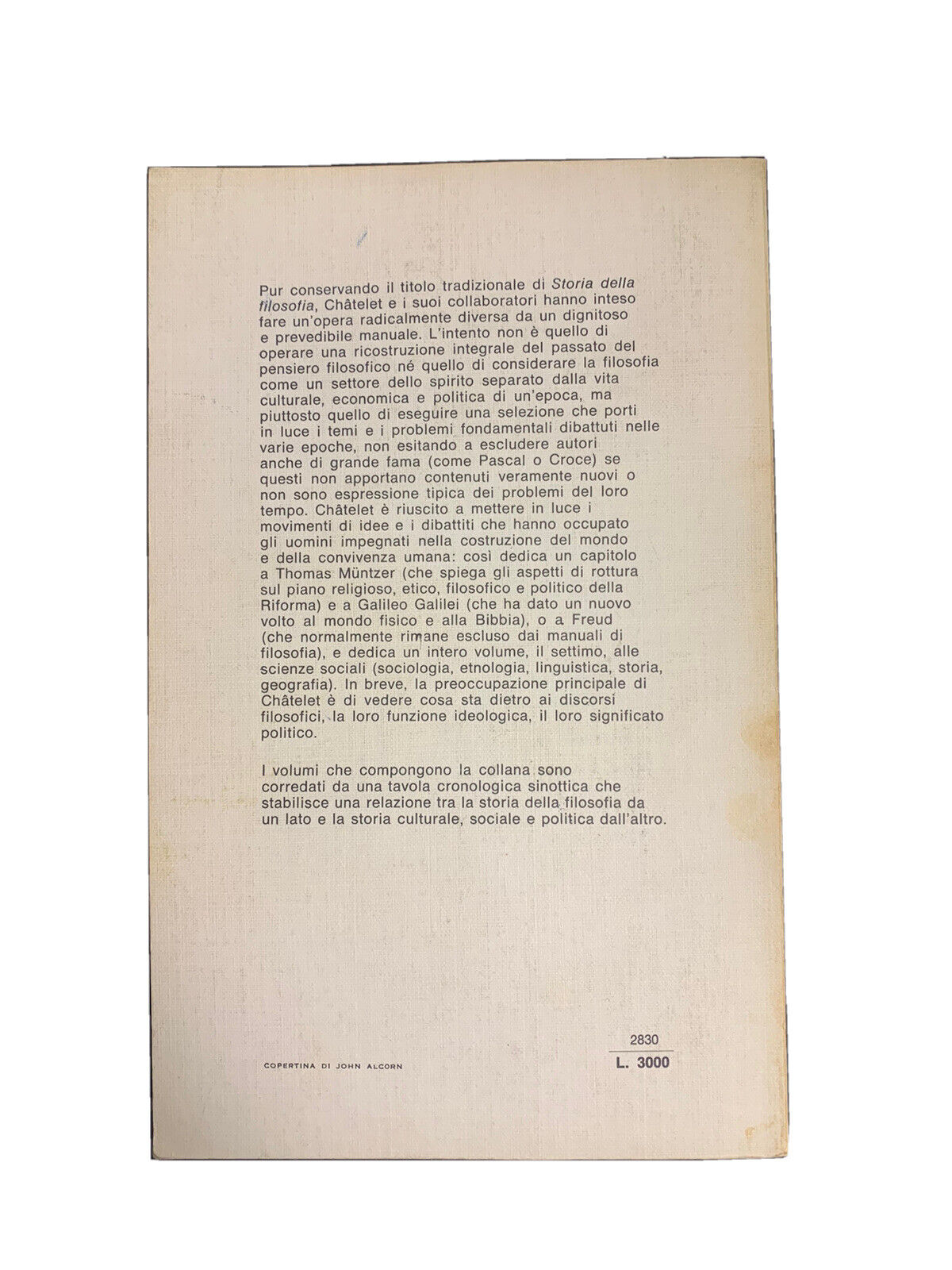 Storia Della Filosofia - La Filosofia Pagana Vol. 1 - F. Châtelet