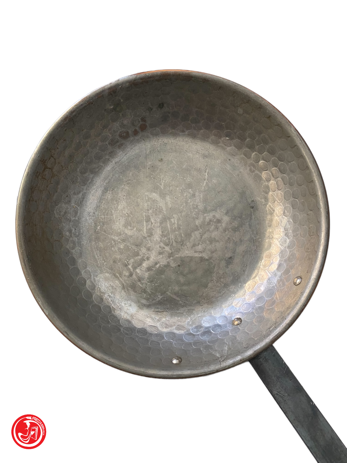 Poêle en cuivre ancienne