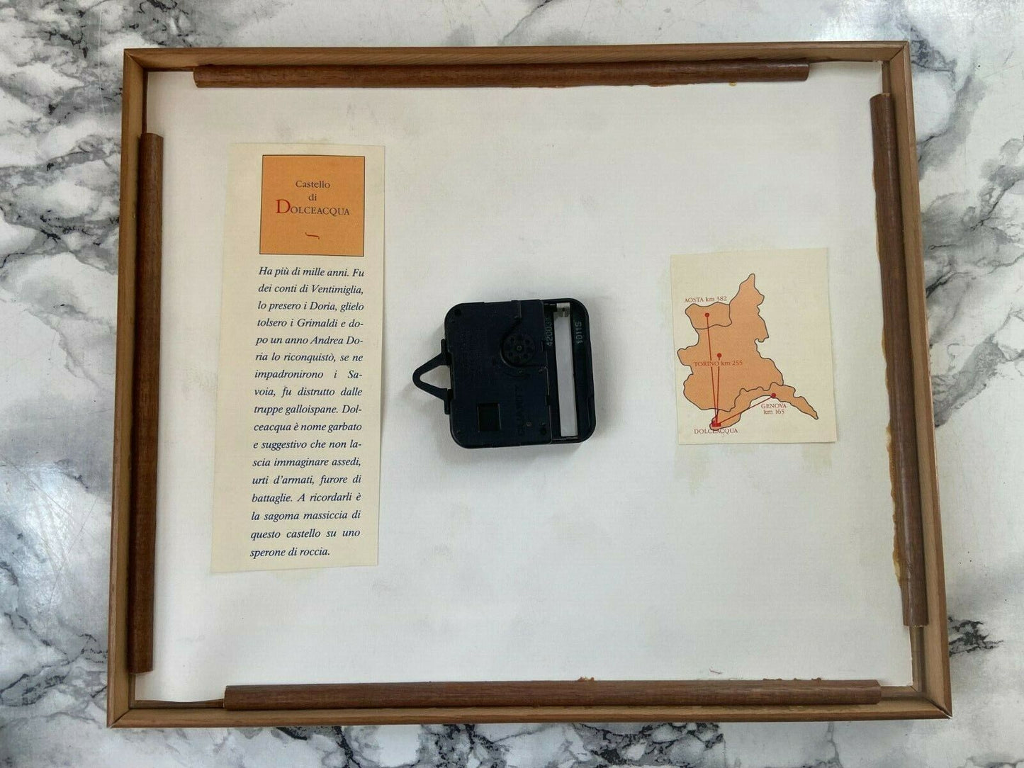 Orologio artistico - Castello di Dolceacqua