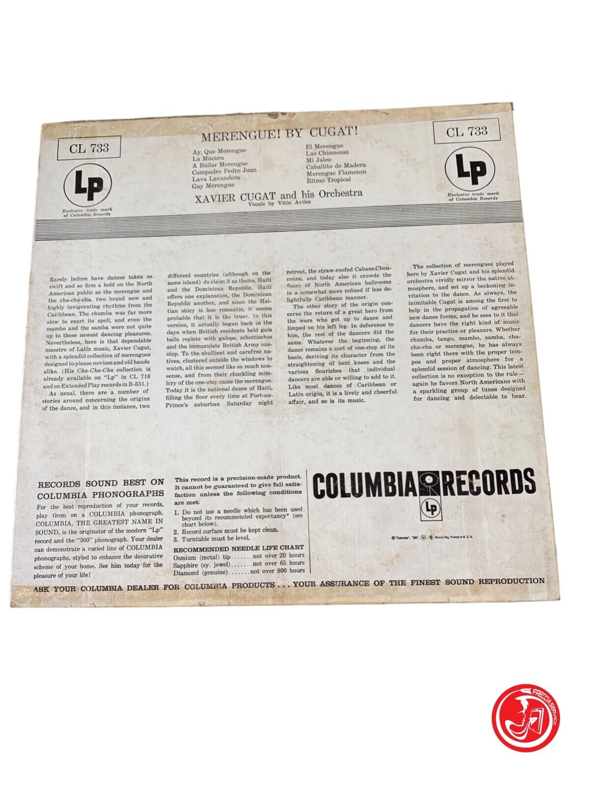 Xavier Cugat And His Orchestra - Merengue! By Cugat!