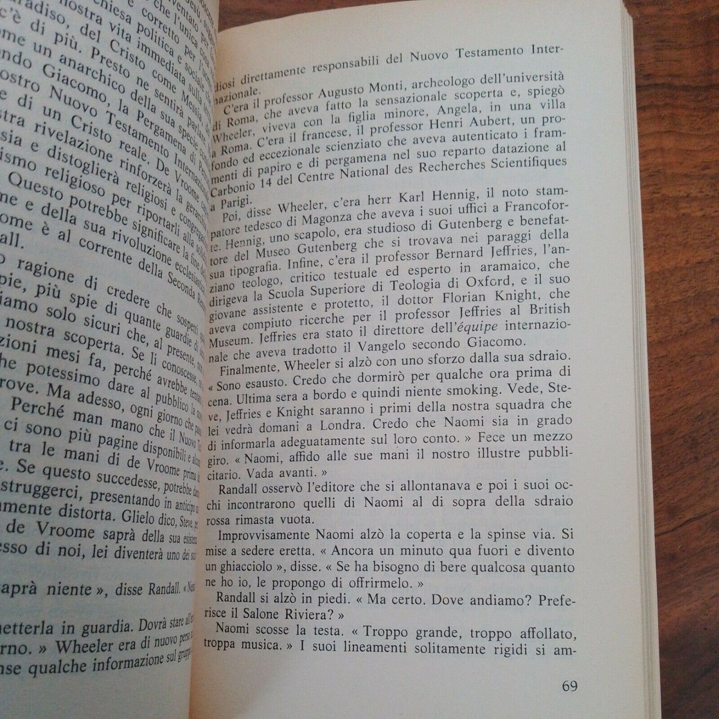 Il verbo, I. Wallace, Sperling & Kupfer, 1978