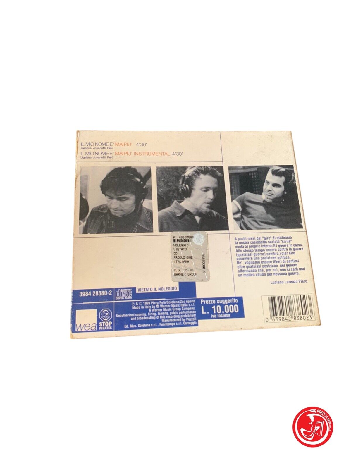 CD LIGA JOVA PELU' IL MIO NOME è MAI Più