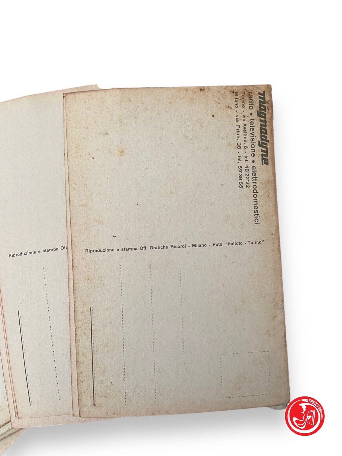 Ensemble de cartes postales des années 70