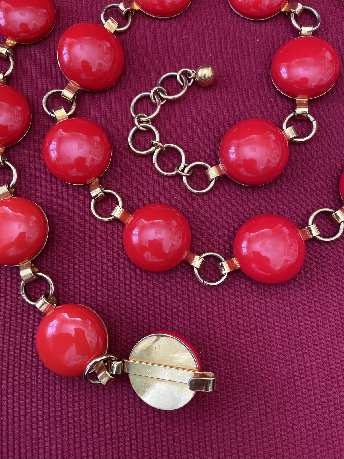 Cintura Rossa A Catena