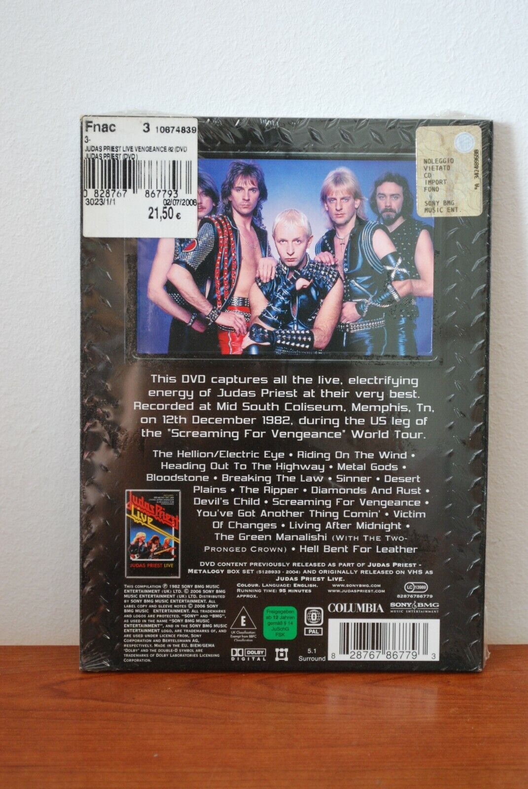 judas priest live vengeance 82 DVD