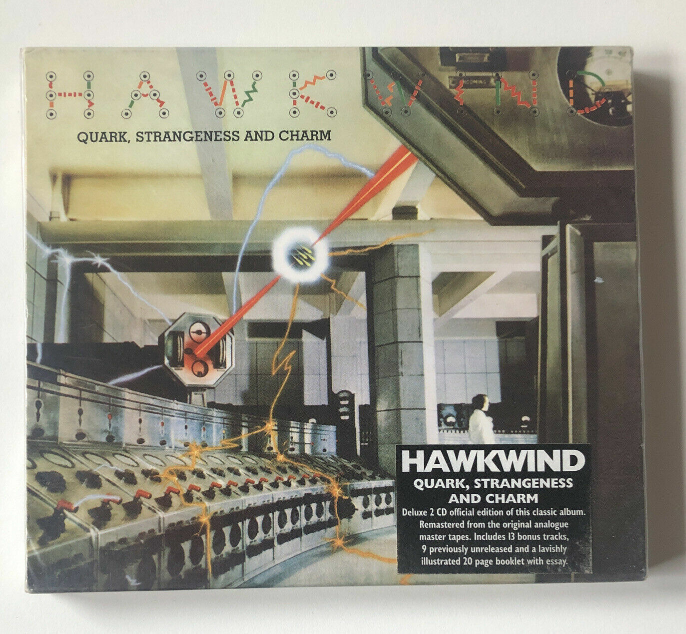 Hawkwind Quark Strangeness And Charm CD Sunrise 2005 (avec 9 titres bonus en direct)