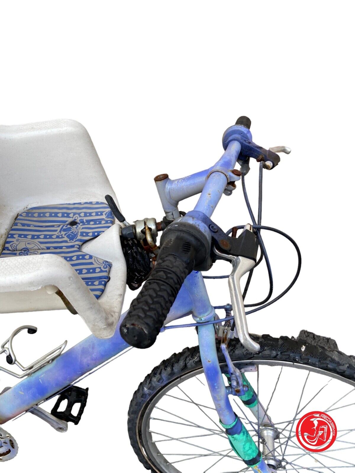 Vélo avec siège enfant