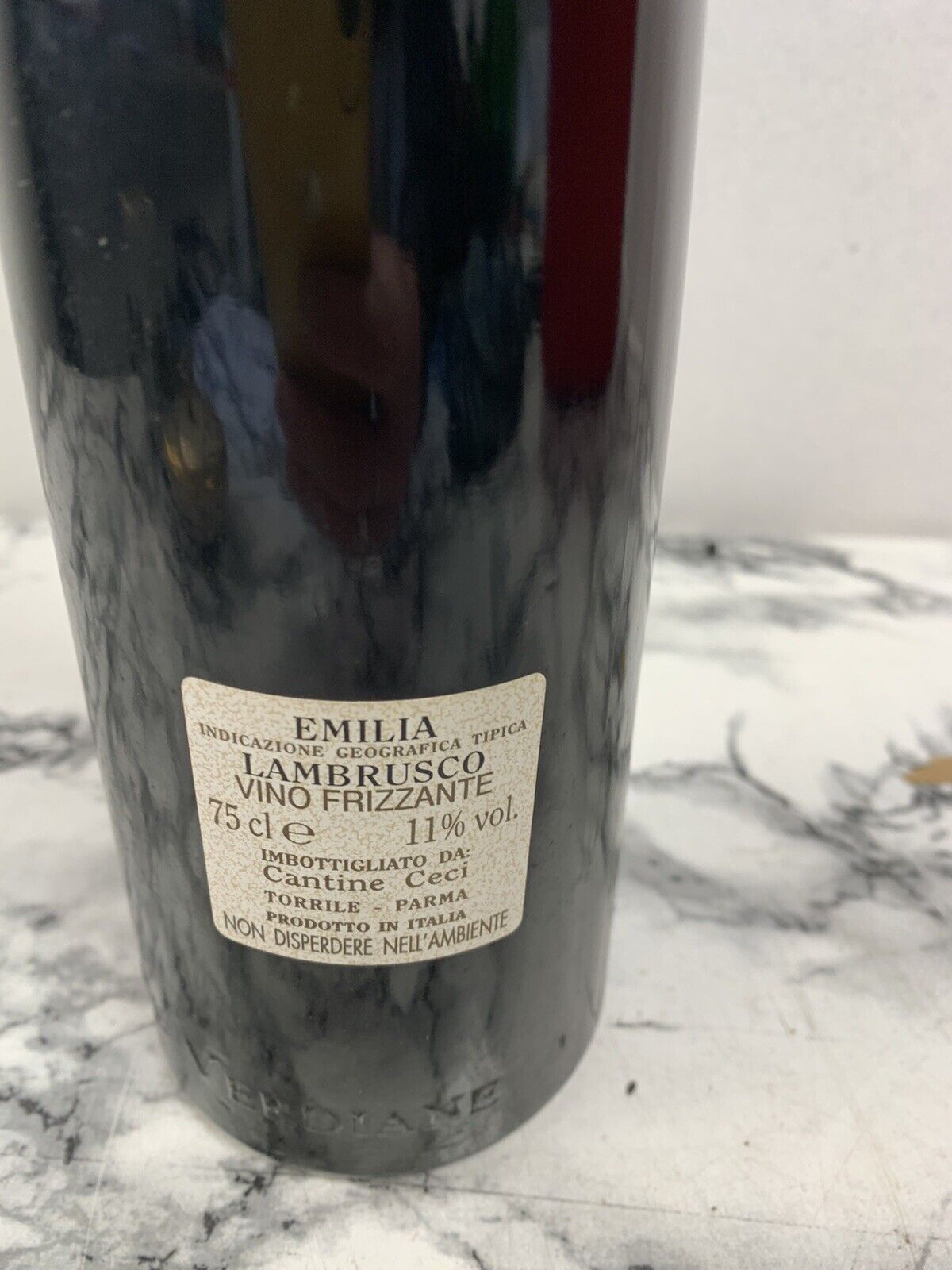 Bottiglia Lambrusco - Terre Verdiane - Cantine Ceci