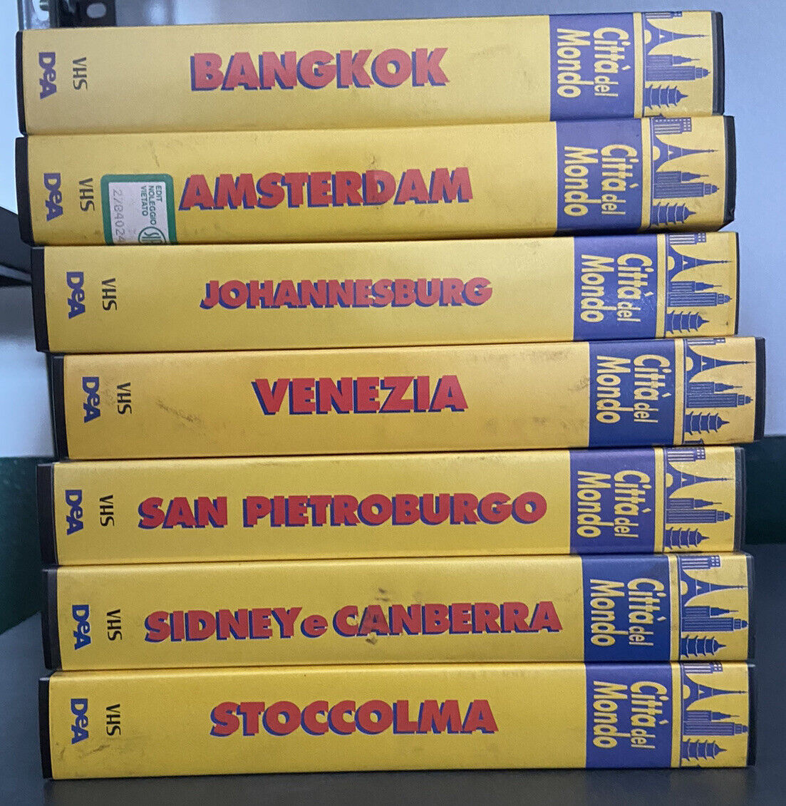 31 Videocassette - Citta Del Mondo - De Agostini - VHS
