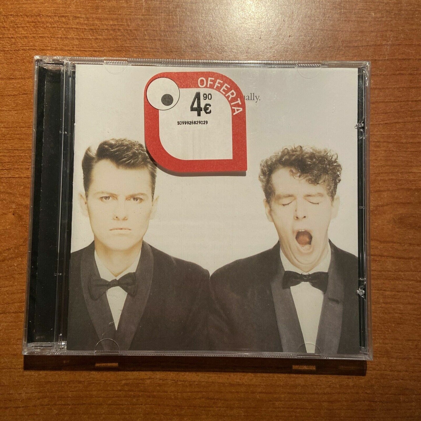 CD Parlophone pour Shop Boys en fait
