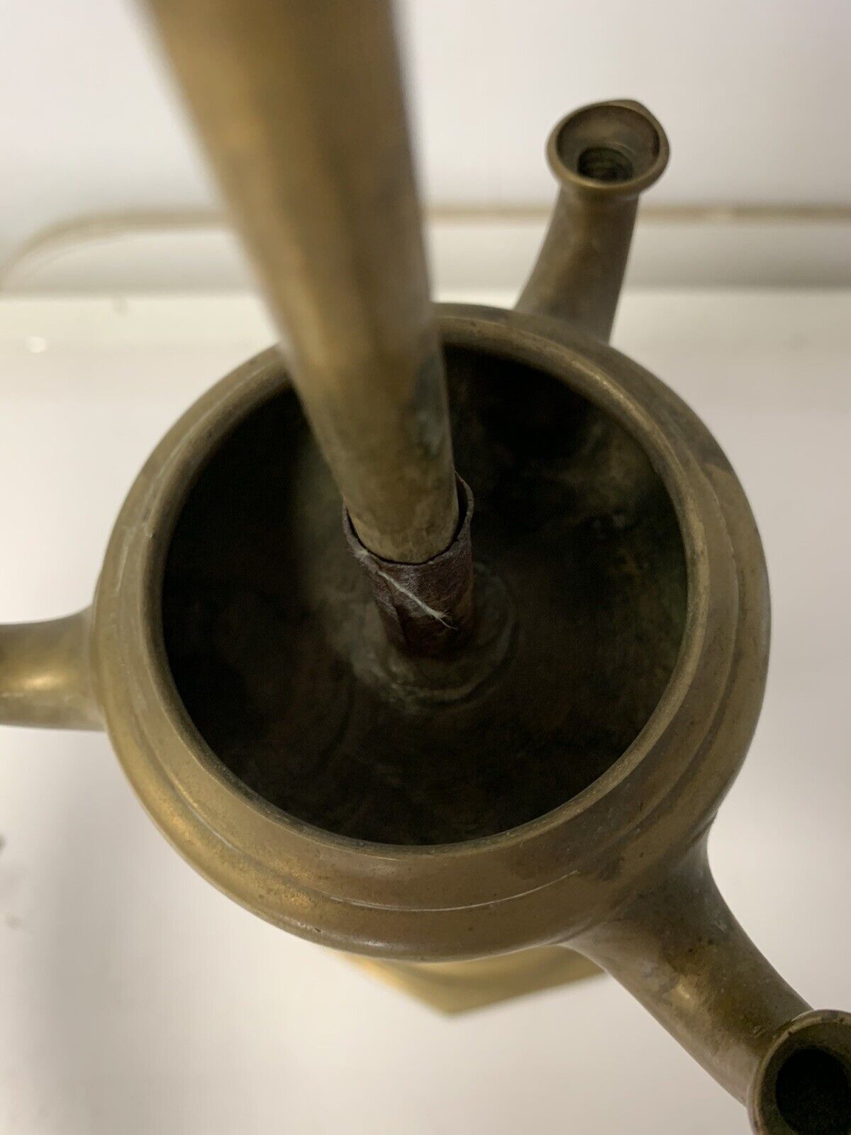 Vintage brass candelabra