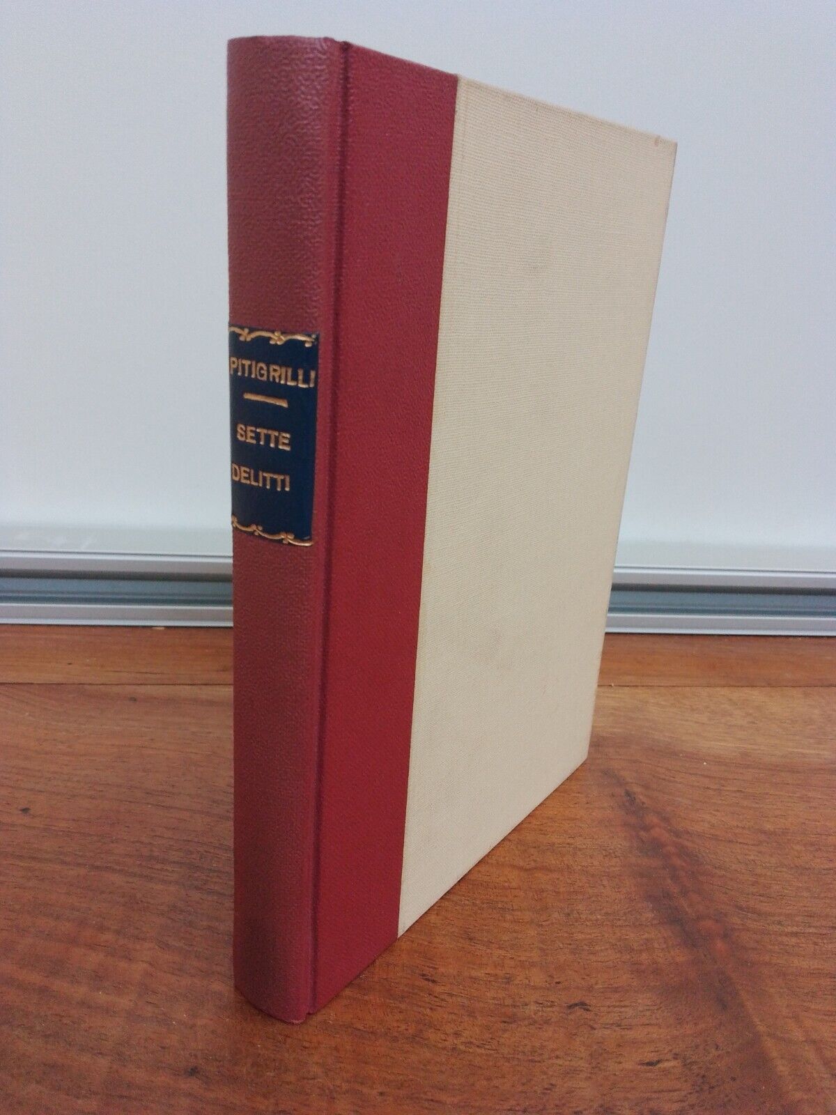 Seven crimes, Pitigrilli, Sonzogno, 1971