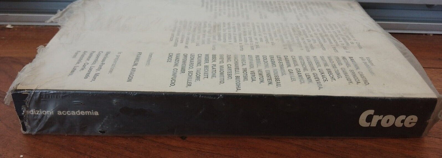Croce - par G. Scirocco - I Memorabili Ed. Accademia
