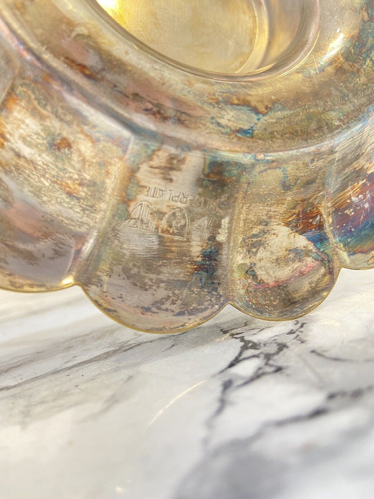 Vassoio Con Manico Per Latte O Acqua Antico