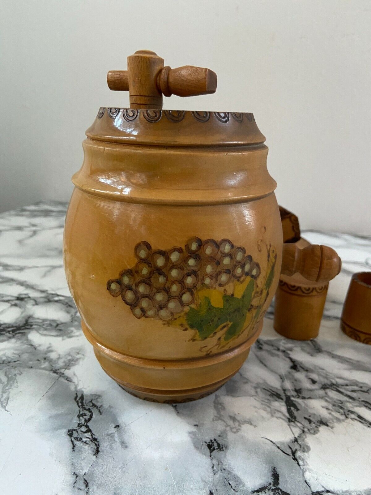 Barlotto of wine - reproduction - wood
