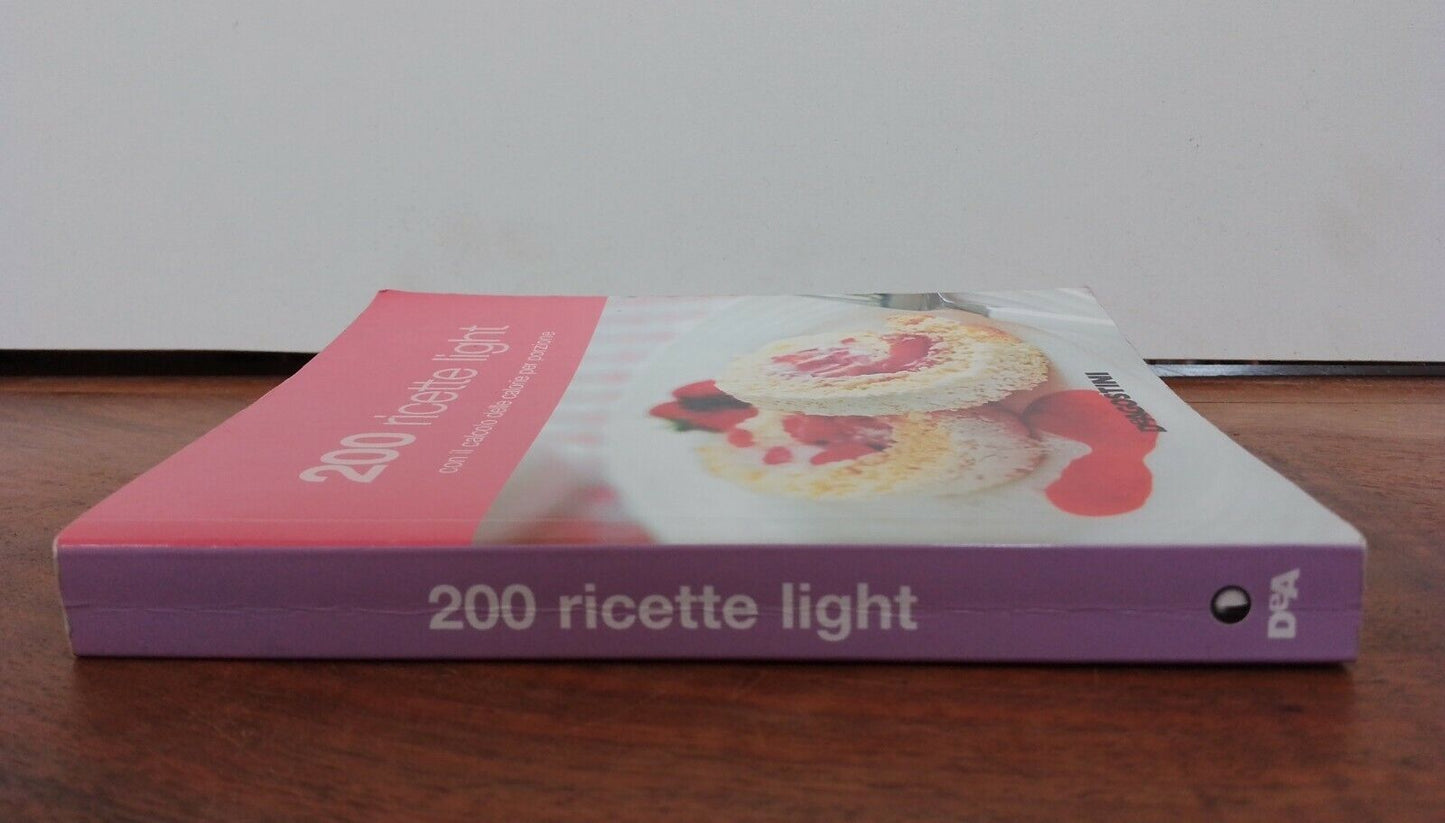 200 recettes légères avec calcul des calories par portion, DeAgostini, 2012
