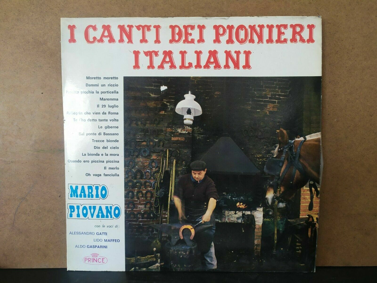 Complesso Diretto Da Mario Piovano– I Canti Dei Pionieri Italiani