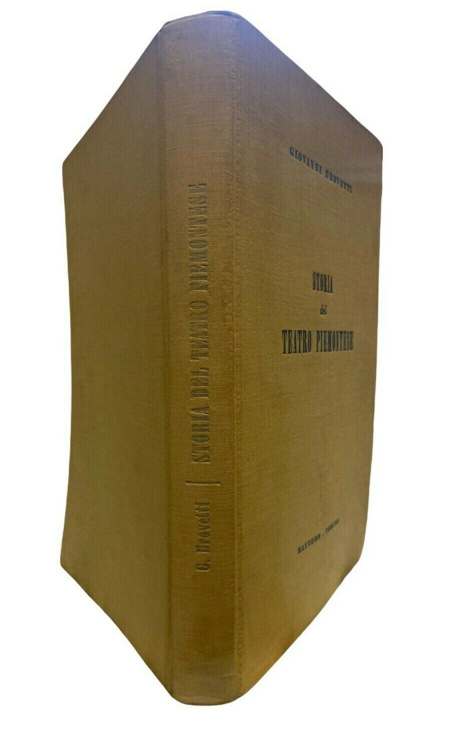 Libri - Storia del Teatro Piemontese