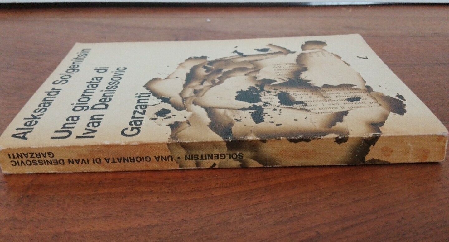 UNA GIORNATA DI IVAN DENISSOVIC, ALEKSANDR SOLGENITSIN, GARZANTI 1A ED 1971