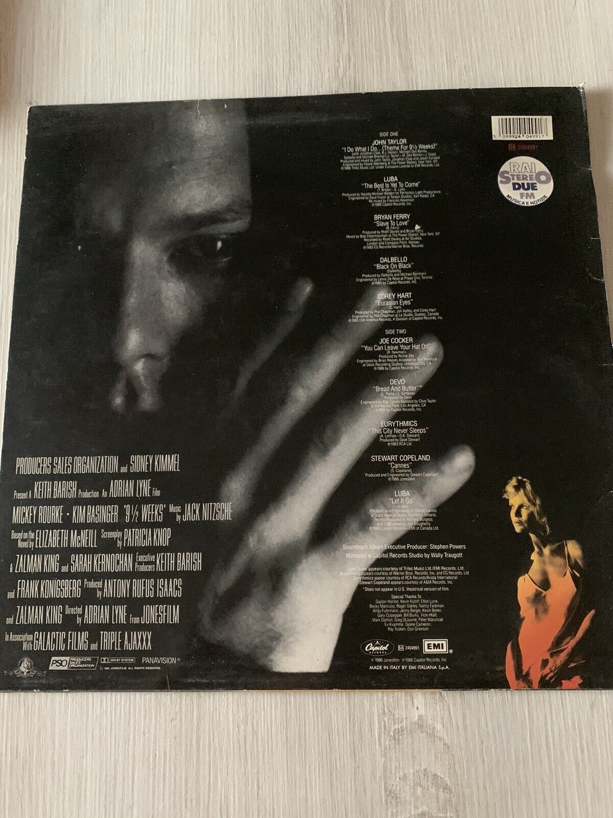 9 settimane e mezzo - Colonna sonora originale del film