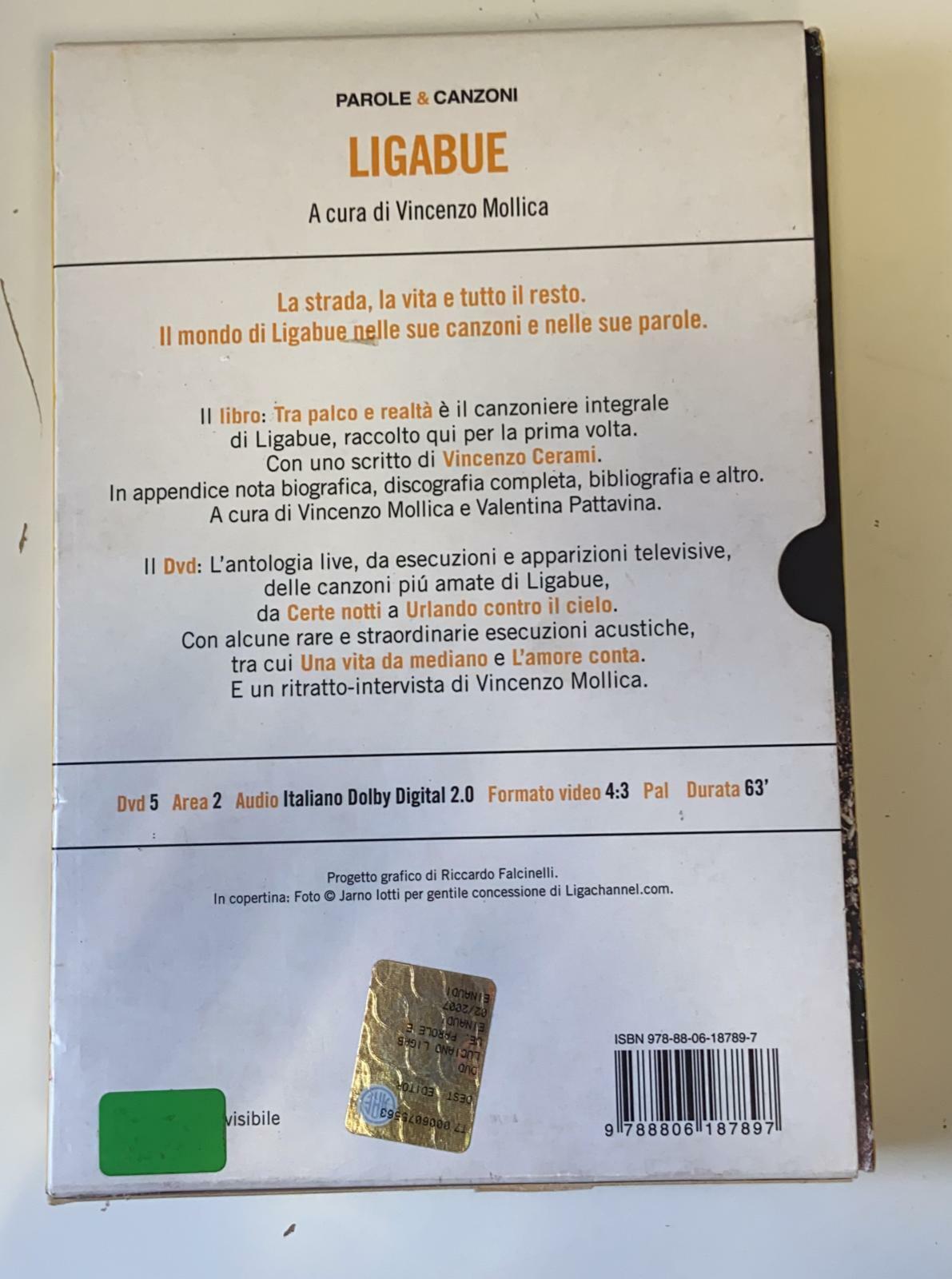 CD Luciano Ligabue – Parole & Canzoni