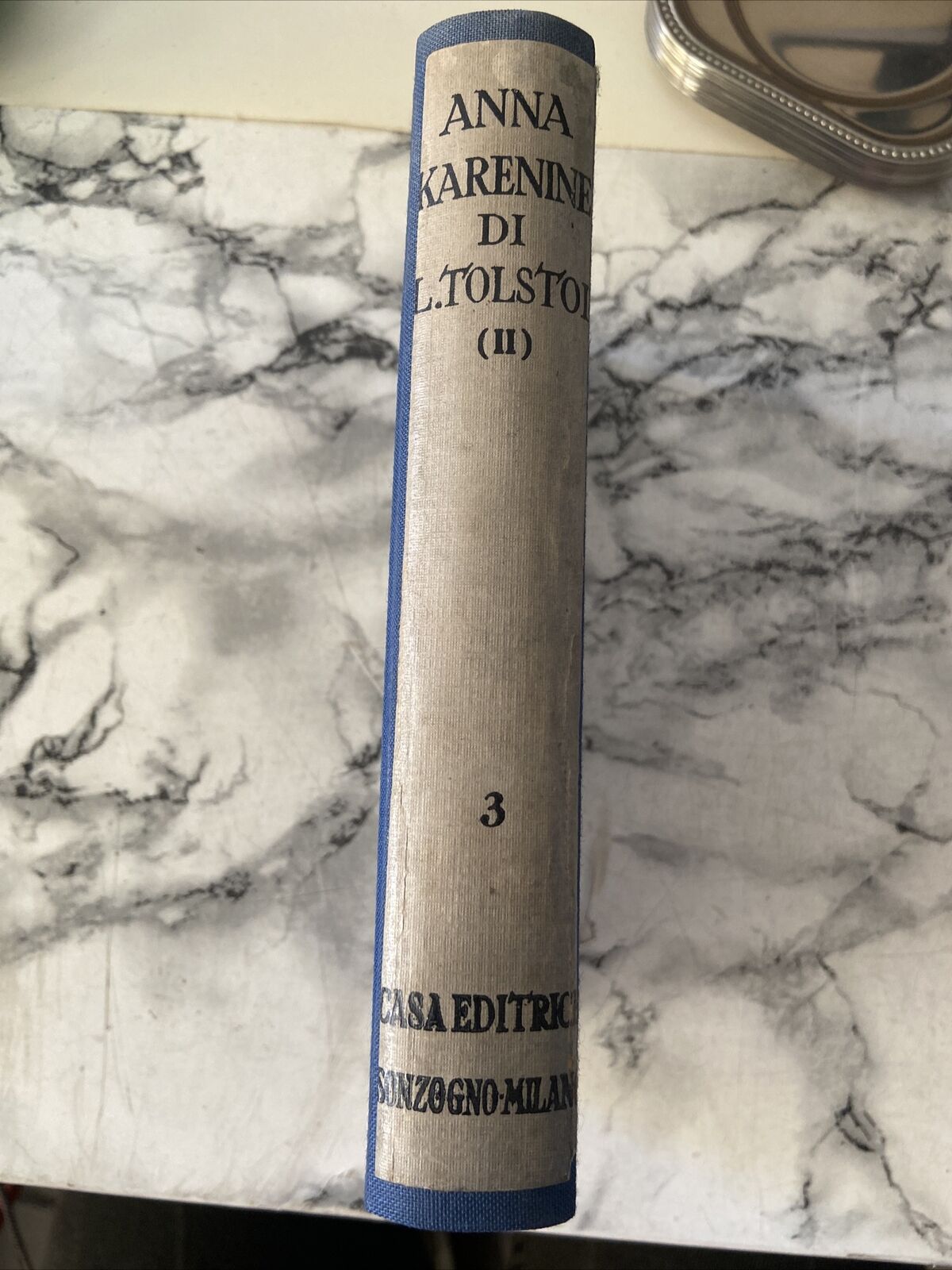 Libro - Anna Karenine di Leone Tolstoi - Volume I e II
