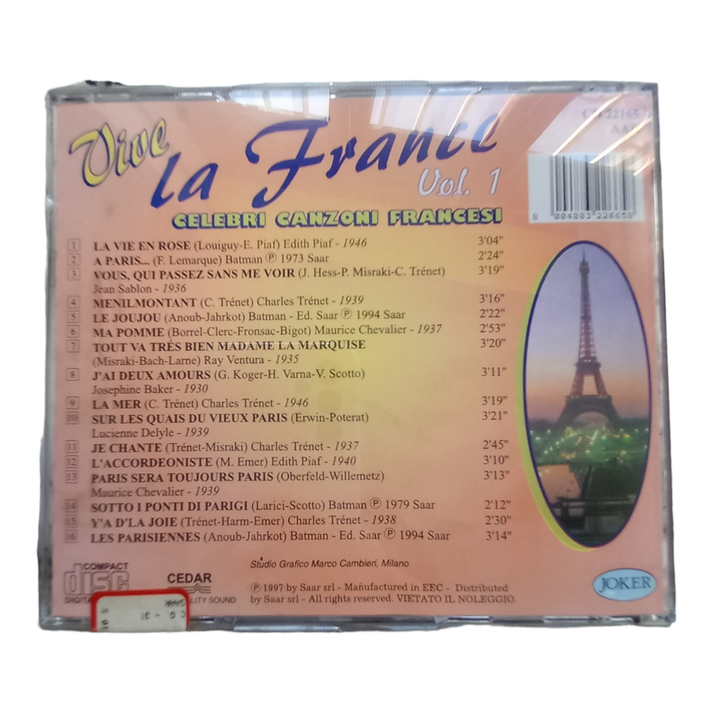 LIVE LA FRANCE vol. 1