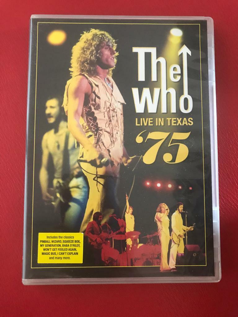 Dvd The Who – Live In Texas '75