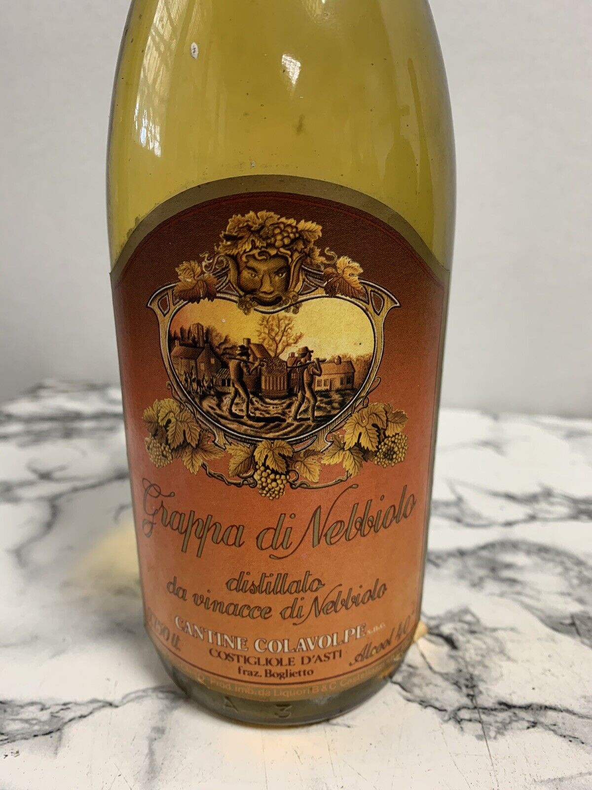 Bouteille de Grappa Nebbiolo - Cantine Colavolpe - Costigliole D'Asti