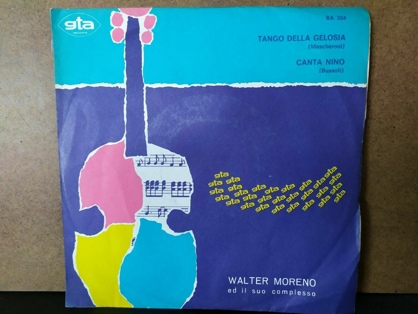 Walter Moreno / Tango of Jealousy - Nino sings