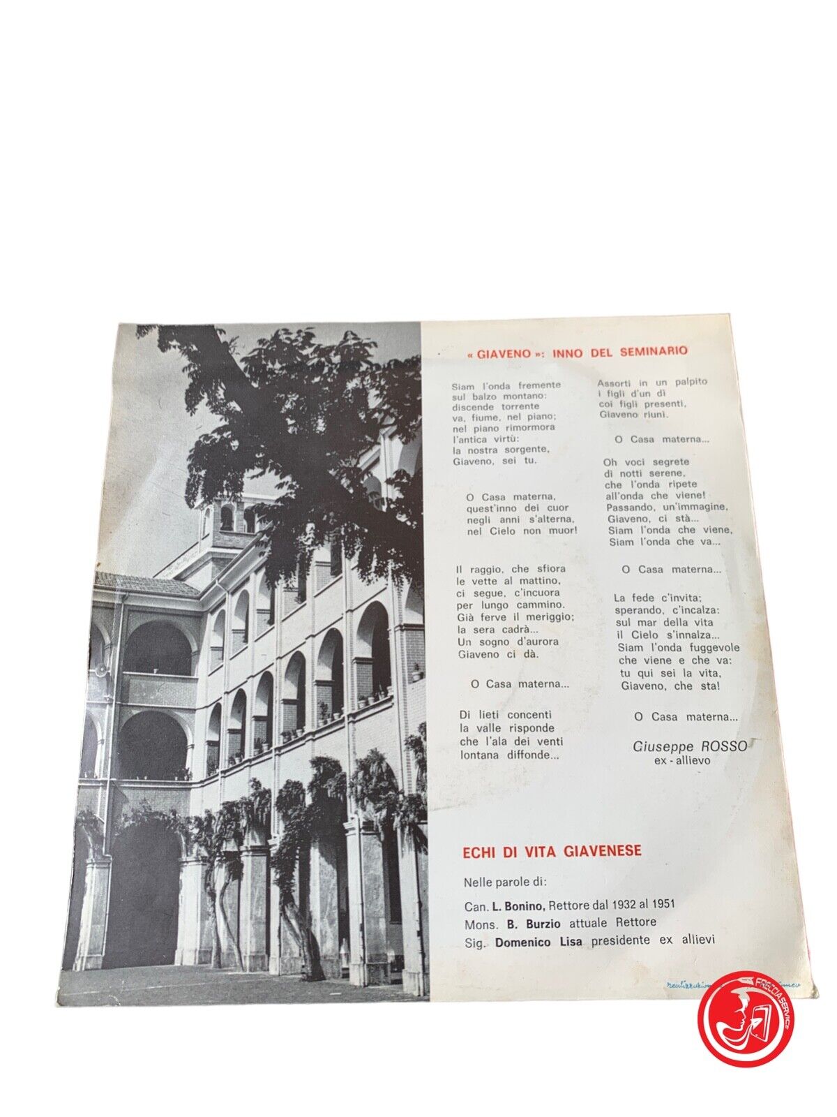 Giaveno inno del seminario